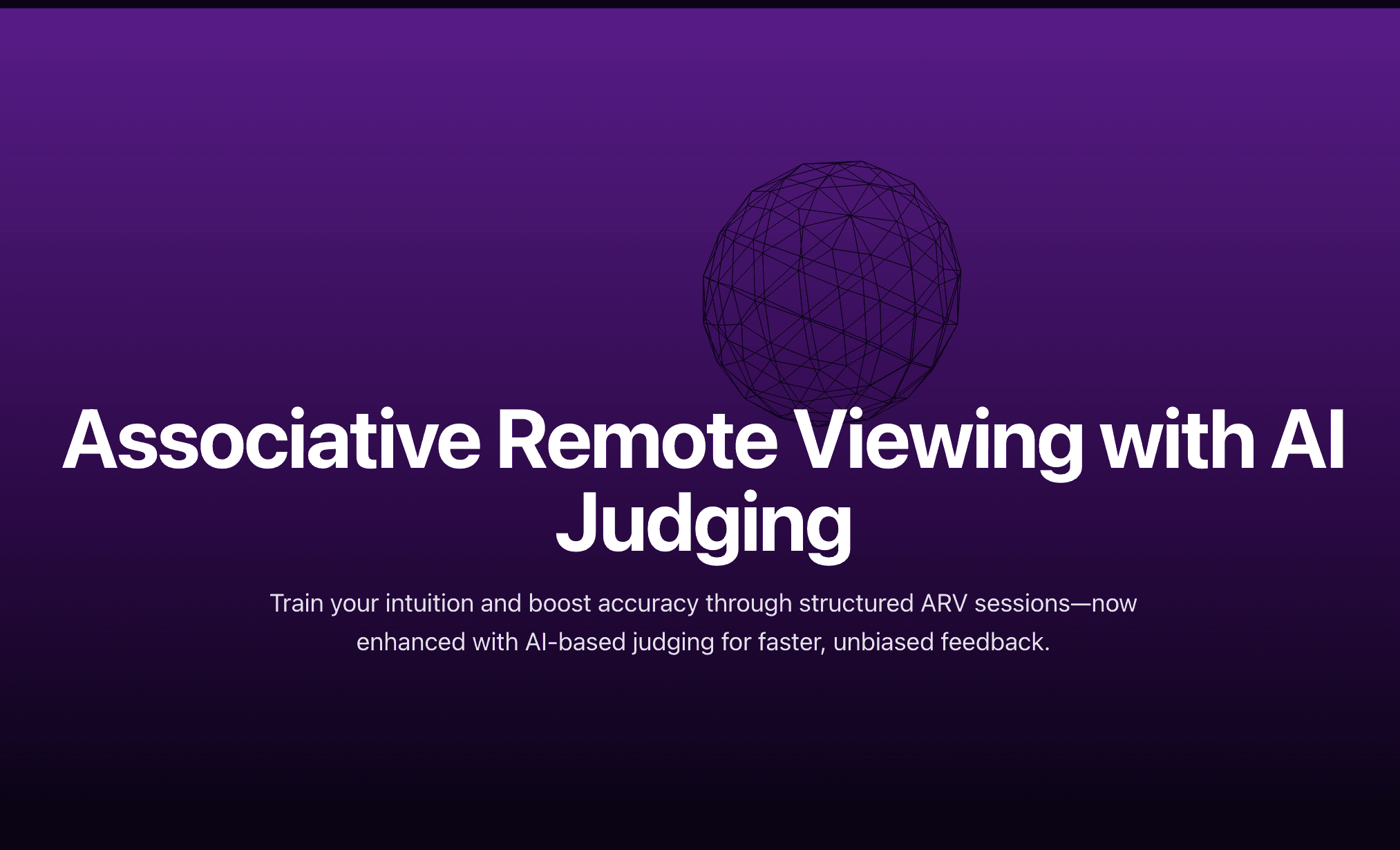 Remote viewing dojo
